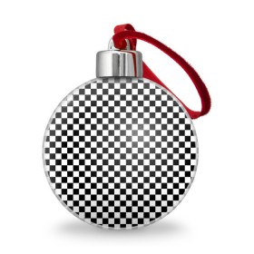 Ёлочный шар с принтом Шахматка мелкая в Новосибирске, Пластик | Диаметр: 77 мм | квадраты | мелкая шахматка | текстуры | узор шахматка | узоры | чб | чб квадраты | чб узор | шахматка | шахматная доска | шахматы