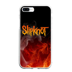 Чехол для iPhone 7Plus/8 Plus матовый с принтом SLIPKNOT в Новосибирске, Силикон | Область печати: задняя сторона чехла, без боковых панелей | slipknot | джей вайнберг | джеймс рут | джои джордисон | донни стили | кори тейлор | крис фен | крэйг джонс | мик томсон | пол греи | слипкнот | шон крэхан