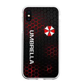 Чехол для iPhone XS Max матовый с принтом UMBRELLA CORP в Новосибирске, Силикон | Область печати: задняя сторона чехла, без боковых панелей | ada wong | biohazard | leon | nemesis | project resistance | raccoon city | re | re3 | resident evil | resident evil 3 | rpd | stars | umbrella | ада вонг | амбрелла | немезис | ужасы