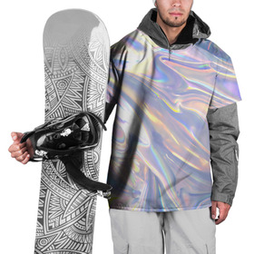 Накидка на куртку 3D с принтом Фольга в Новосибирске, 100% полиэстер |  | Тематика изображения на принте: abstraction | абстрактный фон | абстракция | блестящая | блестящий | глянец | глянцевый | калейдоскоп | переливающийся | психоделика | разводы | разводы краски | текстура | фольга