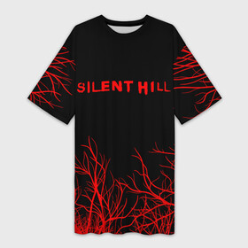 Платье-футболка 3D с принтом SILENT HILL в Новосибирске,  |  | Тематика изображения на принте: horror | pyramidhead | silent hill | silent hill 2 | silent hill 3 | survival horror | знаки | орден | пирамидоголовый | сайлент хилл | сайрэнто хиру | символы | ужасы | хоррор