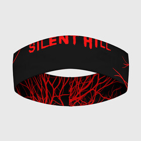 Повязка на голову 3D с принтом SILENT HILL в Новосибирске,  |  | horror | pyramidhead | silent hill | silent hill 2 | silent hill 3 | survival horror | знаки | орден | пирамидоголовый | сайлент хилл | сайрэнто хиру | символы | ужасы | хоррор