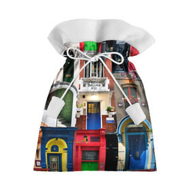 Подарочный 3D мешок с принтом London doors цифровой коллаж в Новосибирске, 100% полиэстер | Размер: 29*39 см | англия | архитектура | великобритания | двери | дверь | лондон | окно | проем | туризм | цифровой коллаж