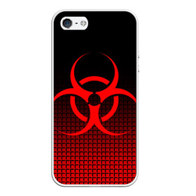 Чехол для iPhone 5/5S матовый с принтом BIOHAZARD в Новосибирске, Силикон | Область печати: задняя сторона чехла, без боковых панелей | ada wong | biohazard | leon | nemesis | project resistance | raccoon city | re | re3 | resident evil | resident evil 3 | rpd | stars | umbrella | ада вонг | амбрелла | немезис | ужасы