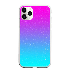 Чехол для iPhone 11 Pro матовый с принтом NEON SPACE в Новосибирске, Силикон |  | abstraction | galaxy | geometry | hexagon | neon | paints | space | stripes | texture | triangle | абстракция | брызги | геометрия | краски | неон | неоновый | соты | текстура