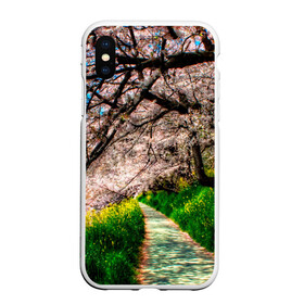 Чехол для iPhone XS Max матовый с принтом Весна 2020 в Новосибирске, Силикон | Область печати: задняя сторона чехла, без боковых панелей | весенние картинки | весна | весна 2020 | зелнь | прекрасное время года | прикольные картинки | природа | птицы | тюльпаны | цветы