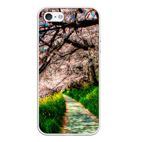 Чехол для iPhone 5/5S матовый с принтом Весна 2020 в Новосибирске, Силикон | Область печати: задняя сторона чехла, без боковых панелей | весенние картинки | весна | весна 2020 | зелнь | прекрасное время года | прикольные картинки | природа | птицы | тюльпаны | цветы