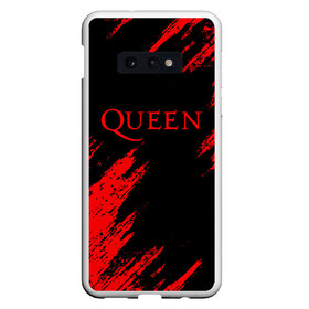 Чехол для Samsung S10E с принтом QUEEN в Новосибирске, Силикон | Область печати: задняя сторона чехла, без боковых панелей | queen | квин | мистер робот | музыка | рами малек | рок | фредди меркьюри