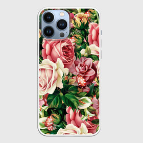 Чехол для iPhone 13 Pro Max с принтом ЦВЕТЫ   FLOWERS   8 МАРТА в Новосибирске,  |  | Тематика изображения на принте: chery | flowers | japan | roses | sakura | вишня | растения | розы | ромашка | сакура | тюльпаны | цветы | цветы сакуры | япония