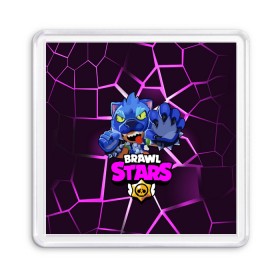 Магнит 55*55 с принтом BRAWL STARS LEON в Новосибирске, Пластик | Размер: 65*65 мм; Размер печати: 55*55 мм | bibi | brawl | brawl stars | crow | leon | max | sally | shark | stars | акула | биби | бравл | бравл старс | браво старс | игра | компьютерная | кров | леон | леон акула | старс | шарк