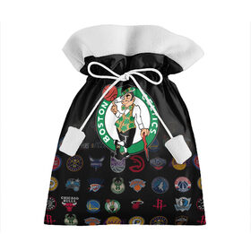 Подарочный 3D мешок с принтом Boston Celtics (1) в Новосибирске, 100% полиэстер | Размер: 29*39 см | Тематика изображения на принте: ball | basketball | boston celtics | sport | streetball | баскетбол | бостон селтикс | мяч | нба | спорт | стритбол