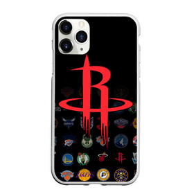 Чехол для iPhone 11 Pro матовый с принтом Houston Rockets (2) в Новосибирске, Силикон |  | Тематика изображения на принте: ball | basketball | houston rockets | sport | streetball | баскетбол | мяч | нба | спорт | стритбол | хьюстон рокетс