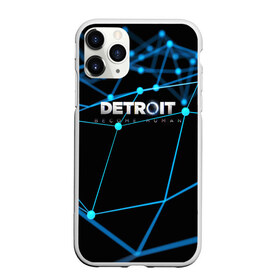 Чехол для iPhone 11 Pro Max матовый с принтом DetroitBecome Human в Новосибирске, Силикон |  | android | connor | detroit become human | game | rk 800 | urban | будущее | город | детроит | игры | мир | роботы | технологии