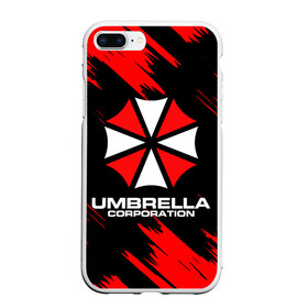 Чехол для iPhone 7Plus/8 Plus матовый с принтом Umbrella Corporation в Новосибирске, Силикон | Область печати: задняя сторона чехла, без боковых панелей | resident evil | umbrella corporation | амбрелла | амбрелла корпорейшн | вирус | вымышленная военная и фармацевтическая корпорация | игра | умбрелла