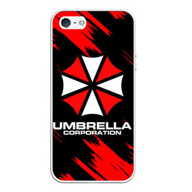 Чехол для iPhone 5/5S матовый с принтом Umbrella Corporation в Новосибирске, Силикон | Область печати: задняя сторона чехла, без боковых панелей | resident evil | umbrella corporation | амбрелла | амбрелла корпорейшн | вирус | вымышленная военная и фармацевтическая корпорация | игра | умбрелла