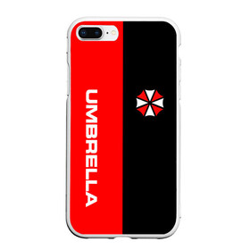 Чехол для iPhone 7Plus/8 Plus матовый с принтом Umbrella Corporation в Новосибирске, Силикон | Область печати: задняя сторона чехла, без боковых панелей | resident evil | umbrella corporation | амбрелла | амбрелла корпорейшн | вирус | вымышленная военная и фармацевтическая корпорация | игра | умбрелла