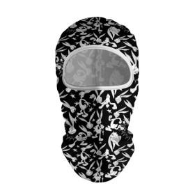 Балаклава 3D с принтом Багз Банни паттерн в Новосибирске, 100% полиэстер, ткань с особыми свойствами — Activecool | плотность 150–180 г/м2; хорошо тянется, но при этом сохраняет форму. Закрывает шею, вокруг отверстия для глаз кайма. Единый размер | bugs bunny | looney tunes | vdzabma | багз банни | луни тюнз