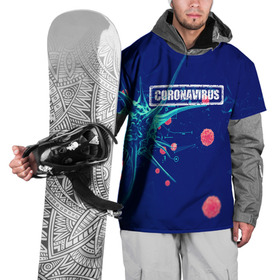 Накидка на куртку 3D с принтом CORONAVIRUS в Новосибирске, 100% полиэстер |  | Тематика изображения на принте: covid 19 | molecule | абстракция | клетки | коронавирус | медицина | микробы | молекулы | наука | нейрон | нейроны | текстура | текстуры | формула
