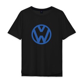 Мужская футболка хлопок Oversize с принтом Volkswagen. в Новосибирске, 100% хлопок | свободный крой, круглый ворот, “спинка” длиннее передней части | 2020 | car | sport | volkswagen | авто | автомобильные | бренд | вирус | коронавирус | марка | машина | новый лого | спорт | стиль | фольксваген