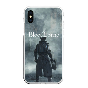 Чехол для iPhone XS Max матовый с принтом Bloodborne в Новосибирске, Силикон | Область печати: задняя сторона чехла, без боковых панелей | bloodborne | bloodborne 2 | esport | game | playstation | бладборн | игра | киберспорт | киберспортсмен | порождение крови