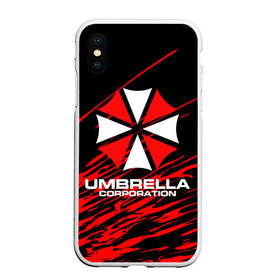 Чехол для iPhone XS Max матовый с принтом Umbrella Corporation в Новосибирске, Силикон | Область печати: задняя сторона чехла, без боковых панелей | resident evil | umbrella corporation | амбрелла | амбрелла корпорейшн | вирус | вымышленная военная и фармацевтическая корпорация | игра | умбрелла