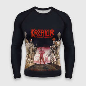 Мужской рашгард 3D с принтом Kreator 16 в Новосибирске,  |  | creator | kreator | metal | thrash | trash | креатор | криатор | метал | металл | треш | трэш