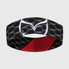 Повязка на голову 3D с принтом MAZDA в Новосибирске,  |  | amg | auto | bmw | honda | jdm | mercedes | nissan | porsche | racing | sport | toyota | автомобил | автомобильные | киа | лексус | марка | машины | митсубиси | ниссан | порше | спорт | субару | тесла | тойота | хонда