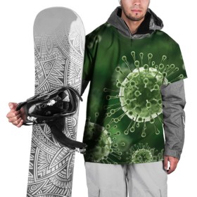 Накидка на куртку 3D с принтом COVID-19 в Новосибирске, 100% полиэстер |  | Тематика изображения на принте: covid 19 | molecule | абстракция | клетки | коронавирус | медицина | микробы | молекулы | наука | нейрон | нейроны | текстура | текстуры | формула