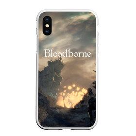 Чехол для iPhone XS Max матовый с принтом Bloodborne в Новосибирске, Силикон | Область печати: задняя сторона чехла, без боковых панелей | bloodborne | bloodborne 2 | esport | game | playstation | бладборн | игра | киберспорт | киберспортсмен | порождение крови