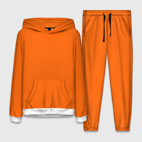 Женский костюм 3D (с толстовкой) с принтом Цвет апельсиновая корка в Новосибирске,  |  | orange peel | pantone | без рисунка | коричневый | лето весна | модный цвет 2020 | оранжевый | оттенок оранжевого | рыжий | цвет апельсиновая корка