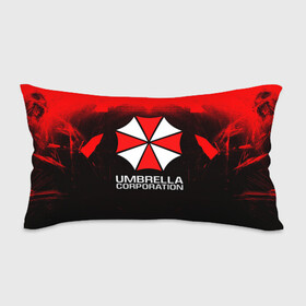 Подушка 3D антистресс с принтом UMBRELLA CORP в Новосибирске, наволочка — 100% полиэстер, наполнитель — вспененный полистирол | состоит из подушки и наволочки на молнии | ada wong | biohazard | leon | nemesis | project resistance | raccoon city | re | re3 | resident evil | resident evil 3 | rpd | stars | umbrella | ада вонг | амбрелла | немезис | ужасы