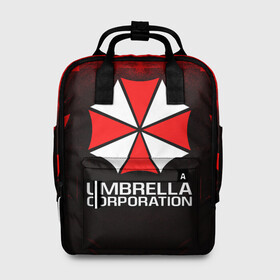 Женский рюкзак 3D с принтом UMBRELLA CORP в Новосибирске, 100% полиэстер | лямки с регулируемой длиной, сверху ручки, чтобы рюкзак нести как сумку. Основное отделение закрывается на молнию, как и внешний карман. Внутри два дополнительных кармана, один из которых закрывается на молнию. По бокам два дополнительных кармашка, куда поместится маленькая бутылочка
 | ada wong | biohazard | leon | nemesis | project resistance | raccoon city | re | re3 | resident evil | resident evil 3 | rpd | stars | umbrella | ада вонг | амбрелла | немезис | ужасы