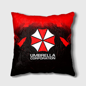 Подушка 3D с принтом UMBRELLA CORP в Новосибирске, наволочка – 100% полиэстер, наполнитель – холлофайбер (легкий наполнитель, не вызывает аллергию). | состоит из подушки и наволочки. Наволочка на молнии, легко снимается для стирки | ada wong | biohazard | leon | nemesis | project resistance | raccoon city | re | re3 | resident evil | resident evil 3 | rpd | stars | umbrella | ада вонг | амбрелла | немезис | ужасы