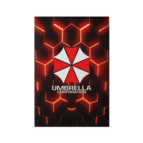 Обложка для паспорта матовая кожа с принтом UMBRELLA CORP в Новосибирске, натуральная матовая кожа | размер 19,3 х 13,7 см; прозрачные пластиковые крепления | ada wong | biohazard | leon | nemesis | project resistance | raccoon city | re | re3 | resident evil | resident evil 3 | rpd | stars | umbrella | ада вонг | амбрелла | немезис | ужасы