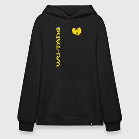 Худи SuperOversize хлопок с принтом Wu-Tang Clan. в Новосибирске, 70% хлопок, 30% полиэстер, мягкий начес внутри | карман-кенгуру, эластичная резинка на манжетах и по нижней кромке, двухслойный капюшон
 | genius gza | method man | razor rza | wu tang | wu tang clan | ву танг клан | гангста рэп | гангстеры | девяти человек | музыка | хип хоп