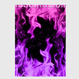 Скетчбук с принтом ЦВЕТНОЙ ОГОНЬ в Новосибирске, 100% бумага
 | 48 листов, плотность листов — 100 г/м2, плотность картонной обложки — 250 г/м2. Листы скреплены сверху удобной пружинной спиралью | bright | fire | flame | heat | light | wildfire | искры | огненный | огонь | пламя | пожар