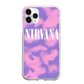 Чехол для iPhone 11 Pro Max матовый с принтом NIRVANA в Новосибирске, Силикон |  | in utero | nevermind | nirvana | nirvana in utero | nirvana logo | smile | курт кобейн | нирвана | нирвана in utero | нирвана лого