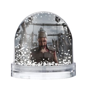 Снежный шар с принтом Hellblade 2 в Новосибирске, Пластик | Изображение внутри шара печатается на глянцевой фотобумаге с двух сторон | Тематика изображения на принте: games | hellblade 2 | micosoft | ninja | saga | senuas | theory | xbox | игры