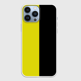 Чехол для iPhone 13 Pro Max с принтом BLACK YELLOW | ЧЕРНО ЖЕЛТЫЙ в Новосибирске,  |  | Тематика изображения на принте: 2020 | black yellow | желтый | модные | популярное | популярные цвета | популярный | тренд | черный