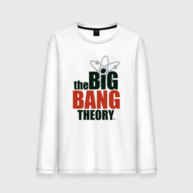 Мужской лонгслив хлопок с принтом Big Bang Theory logo в Новосибирске, 100% хлопок |  | Тематика изображения на принте: big bang theory | howard wolowitz | leonard hofstadter | penny | raj | sheldon cooper | stuart bloom | vdgerir | воловитц | леонард хофстедер | пэнни | радж | раджешь кутрапалли | тбв | теория большого взрыва | чак лорри | шелдон | шэл