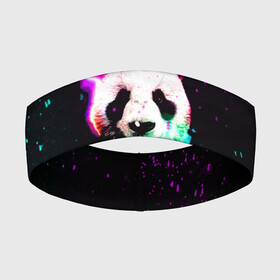 Повязка на голову 3D с принтом Панда в Новосибирске,  |  | animals | panda | весна | вселенная | галактика | космос | лето | панда | пандочка | с пандой