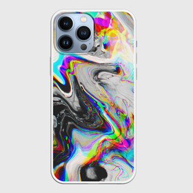 Чехол для iPhone 13 Pro Max с принтом DIGITAL ABSTRACT GLITCH | ГЛИТЧ в Новосибирске,  |  | Тематика изображения на принте: abstraction | geometry | glitch | hexagon | neon | paints | stripes | texture | triangle | абстракция | брызги | геометрия | глитч | краски | неон | неоновый | соты | текстура