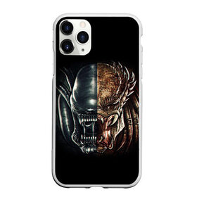 Чехол для iPhone 11 Pro Max матовый с принтом PREDATOR в Новосибирске, Силикон |  | aliens | avp | black | cinema | predator | кино | фильм хищник | фильмы | хищник | чёрный | чужой