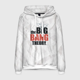 Мужская толстовка 3D с принтом Big Bang Theory logo в Новосибирске, 100% полиэстер | двухслойный капюшон со шнурком для регулировки, мягкие манжеты на рукавах и по низу толстовки, спереди карман-кенгуру с мягким внутренним слоем. | Тематика изображения на принте: big bang theory | howard wolowitz | leonard hofstadter | penny | raj | sheldon cooper | stuart bloom | vdgerir | воловитц | леонард хофстедер | пэнни | радж | раджешь кутрапалли | тбв | теория большого взрыва | чак лорри | шелдон | шэл