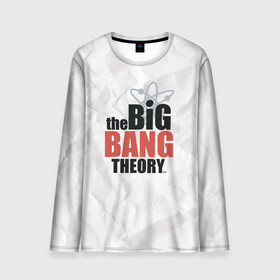 Мужской лонгслив 3D с принтом Big Bang Theory logo в Новосибирске, 100% полиэстер | длинные рукава, круглый вырез горловины, полуприлегающий силуэт | Тематика изображения на принте: big bang theory | howard wolowitz | leonard hofstadter | penny | raj | sheldon cooper | stuart bloom | vdgerir | воловитц | леонард хофстедер | пэнни | радж | раджешь кутрапалли | тбв | теория большого взрыва | чак лорри | шелдон | шэл