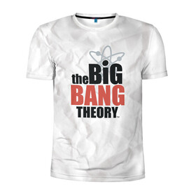 Мужская футболка 3D спортивная с принтом Big Bang Theory logo в Новосибирске, 100% полиэстер с улучшенными характеристиками | приталенный силуэт, круглая горловина, широкие плечи, сужается к линии бедра | Тематика изображения на принте: big bang theory | howard wolowitz | leonard hofstadter | penny | raj | sheldon cooper | stuart bloom | vdgerir | воловитц | леонард хофстедер | пэнни | радж | раджешь кутрапалли | тбв | теория большого взрыва | чак лорри | шелдон | шэл