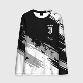 Мужской лонгслив 3D с принтом Juventus F.C. в Новосибирске, 100% полиэстер | длинные рукава, круглый вырез горловины, полуприлегающий силуэт | Тематика изображения на принте: calcio | club | cr7 | cristiano ronaldo | dybala | football | full highlights | goals | italia | juventus | napoli | roma | serie a | белый | италия | клуб | форма | черный | ювентус