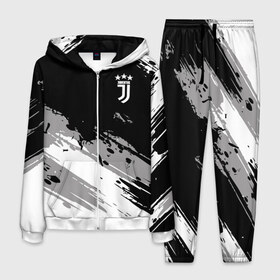 Мужской костюм 3D с принтом Juventus F.C. в Новосибирске, 100% полиэстер | Манжеты и пояс оформлены тканевой резинкой, двухслойный капюшон со шнурком для регулировки, карманы спереди | calcio | club | cr7 | cristiano ronaldo | dybala | football | full highlights | goals | italia | juventus | napoli | roma | serie a | белый | италия | клуб | форма | черный | ювентус