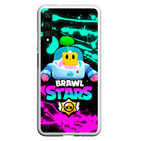 Чехол для Honor 20 с принтом BRAWL STARS (SPROUT) [24] в Новосибирске, Силикон | Область печати: задняя сторона чехла, без боковых панелей | 8 bit | android | brawl | brawl stars | clash | clash royale | game | leon | royale | sprout | stars | андроид | игра | кольт | леон | мобильные игры | спраут