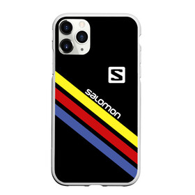 Чехол для iPhone 11 Pro матовый с принтом Salomon в Новосибирске, Силикон |  | Тематика изображения на принте: salomon | активный отдых | альпинизм | биатлон | зима | лыжи | сноуборд | спорт